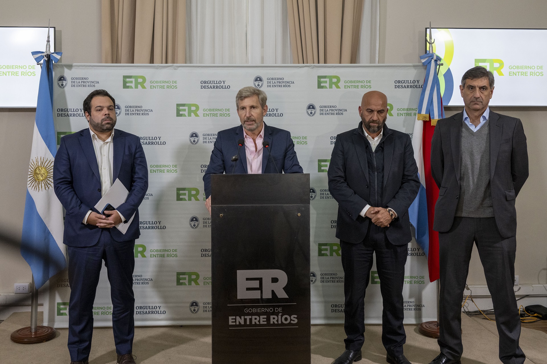 IOSPER: Frigerio anunció la cancelación de una deuda de $45.000 millones